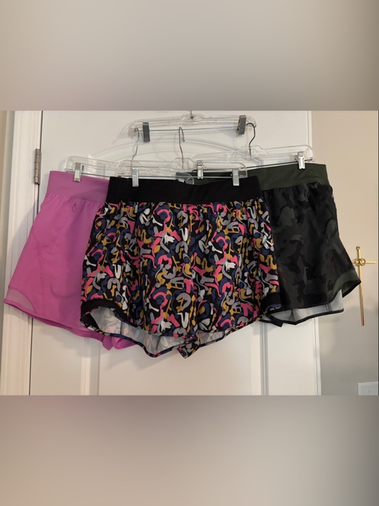 tek gear Pants - Colorful Abstract Print, camo print, & pink Athletic Shorts with Waistband
